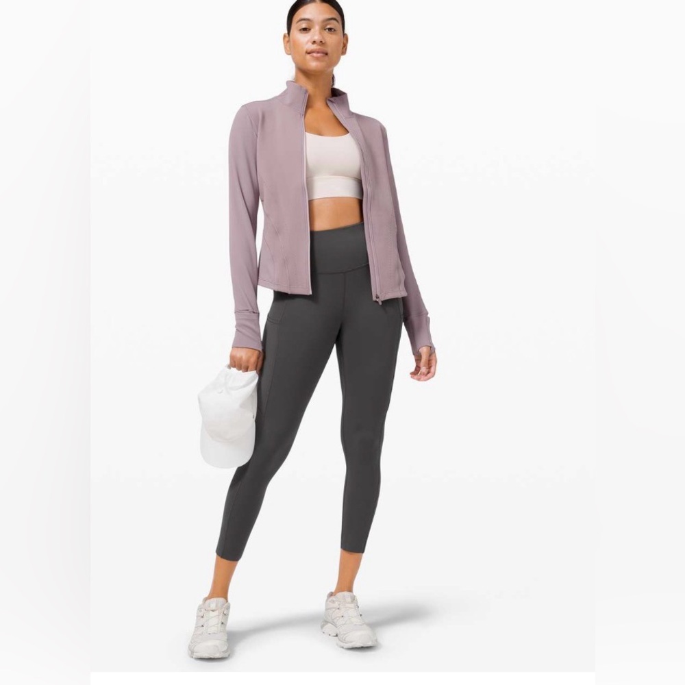 Lululemon Fast and Free High-Rise Crop - size 6